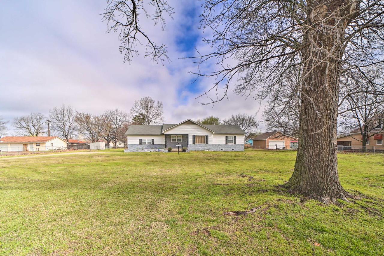 Lake Eufaula Retreat With Fire Pit, Near Main St! Villa Eksteriør billede